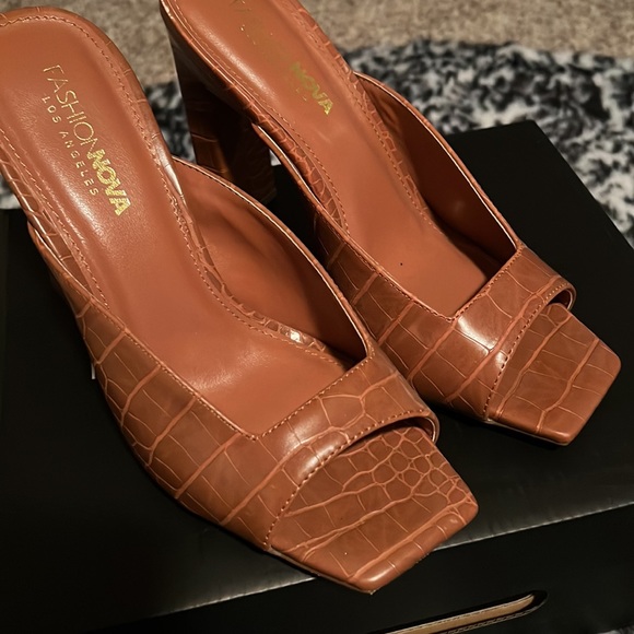 Animal print mules - Picture 3 of 4